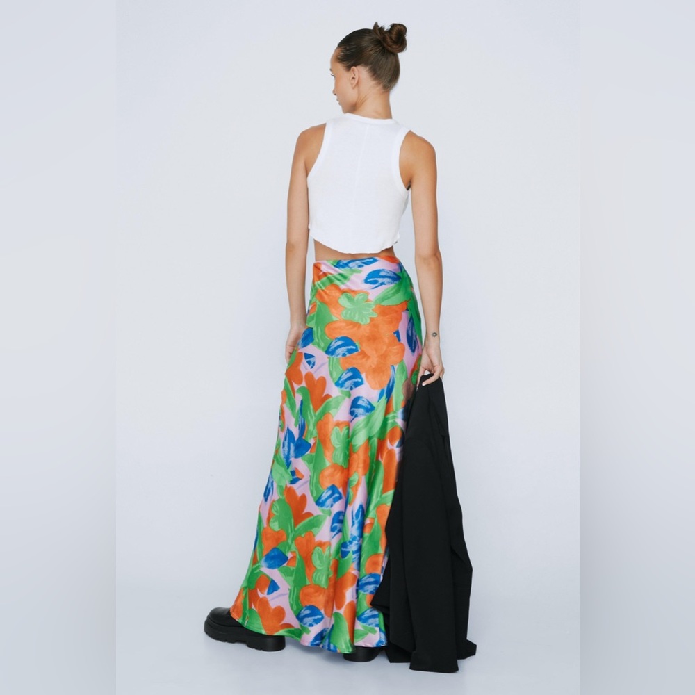 Floral Maxi Skirt — NEW IN PACKAGING